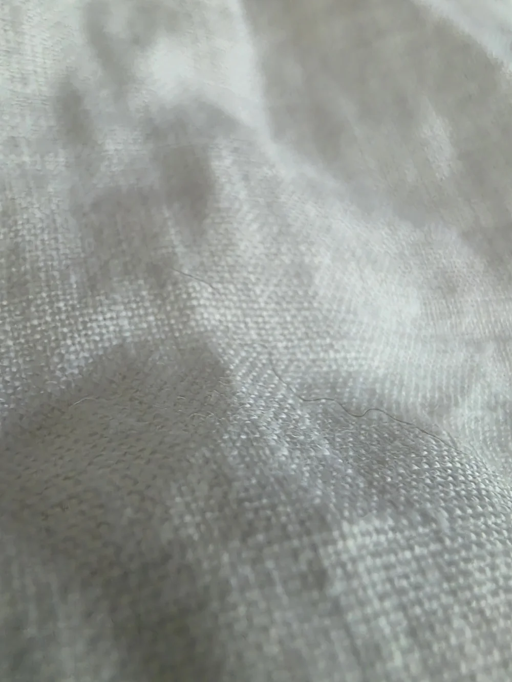 Pottery Barn Linen Throw - Soft White